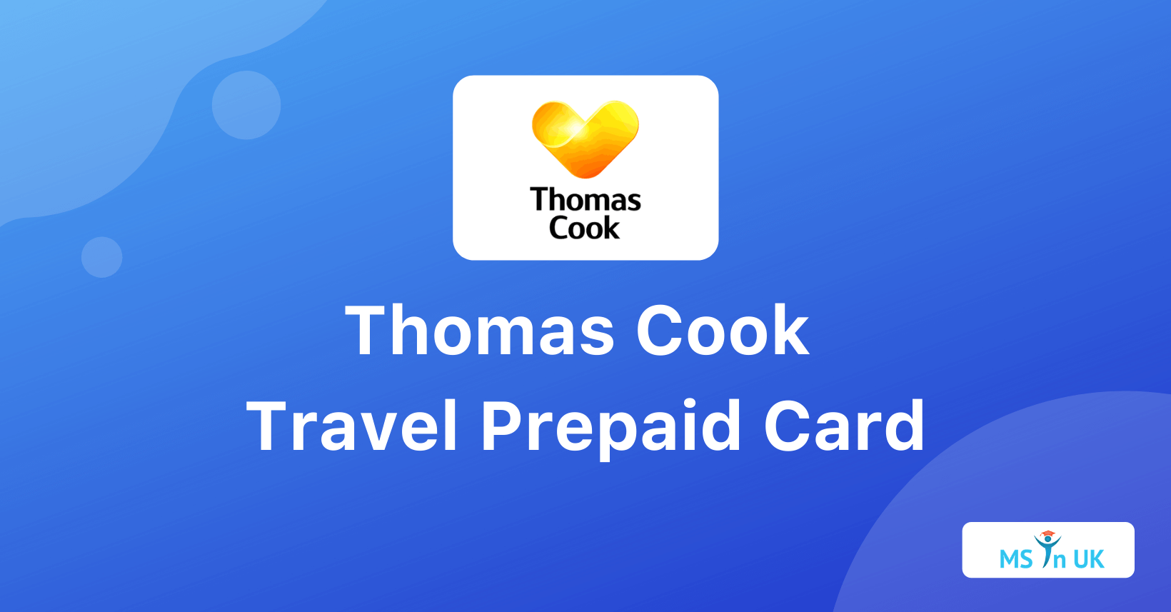 thomas cook travel card not working